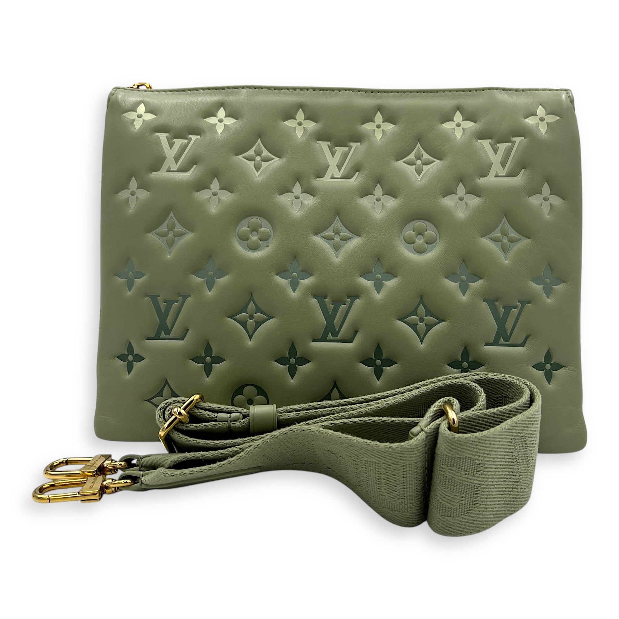 Coussin Shoulder Bag 10280745 in Lambskin, Gold hardware