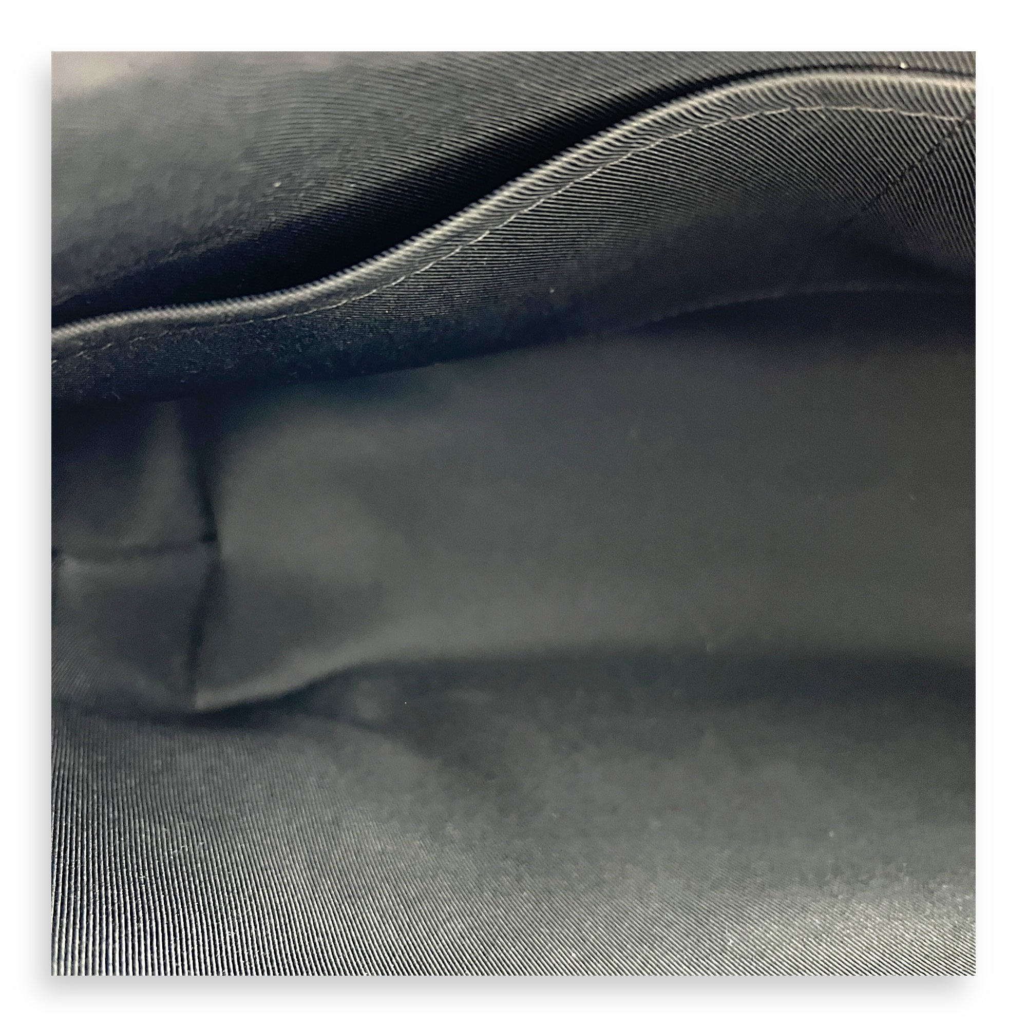 Blanche Blue Shoulder Bag in Empreinte Leather, Gold hardware