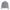 Boxy Fit Patch FR38 Grey Varsity Jacket in Wool, Silver hardware