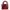 Lady Dior Mini Red Top Handle Bag in Patent Leather, Gold hardware