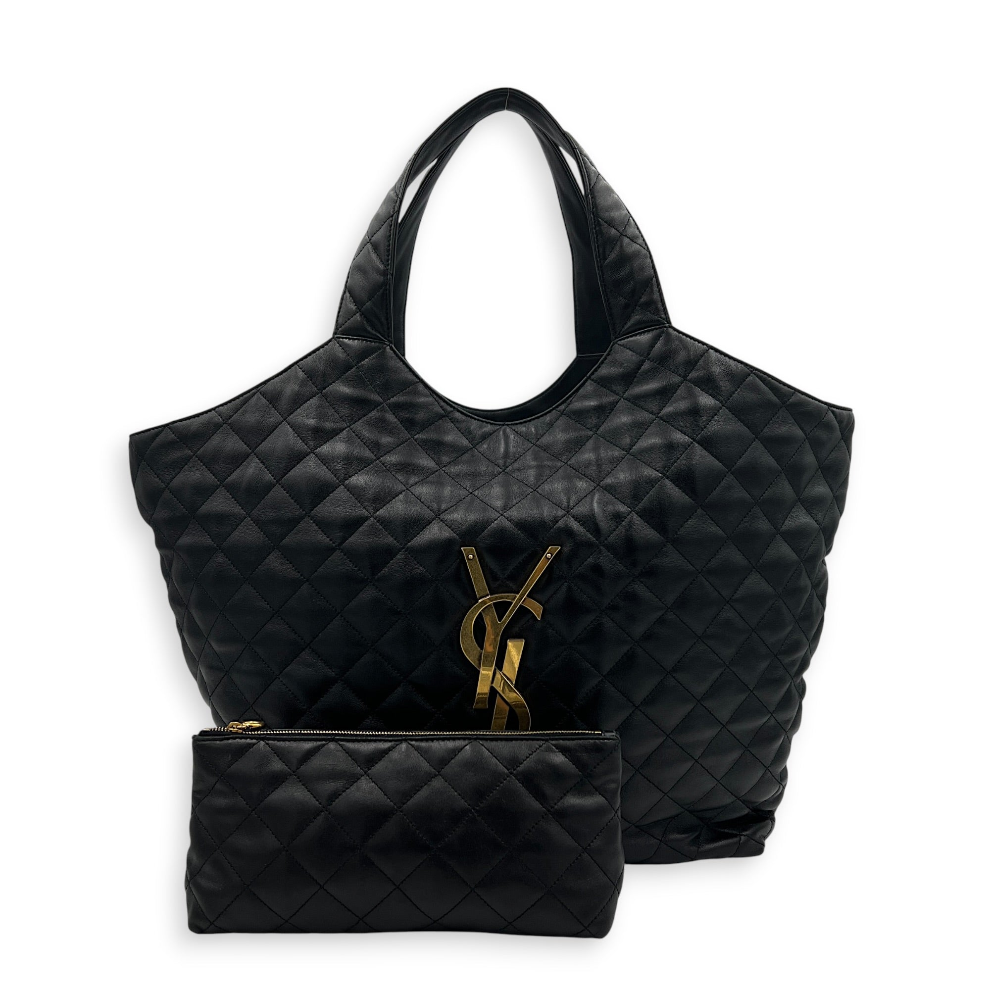 ICare Shoulder Bag 10409787 in Lambskin, Gold hardware