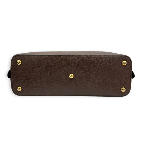 Horsebit 1955 Multi-colour Top Handle Bag in Canvas, Gold hardware