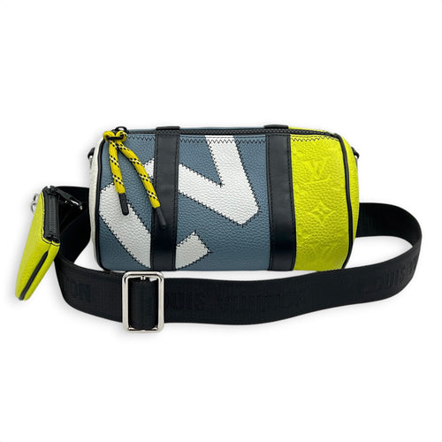 Polochon Multi-colour Crossbody Bag in Calfskin, Silver hardware