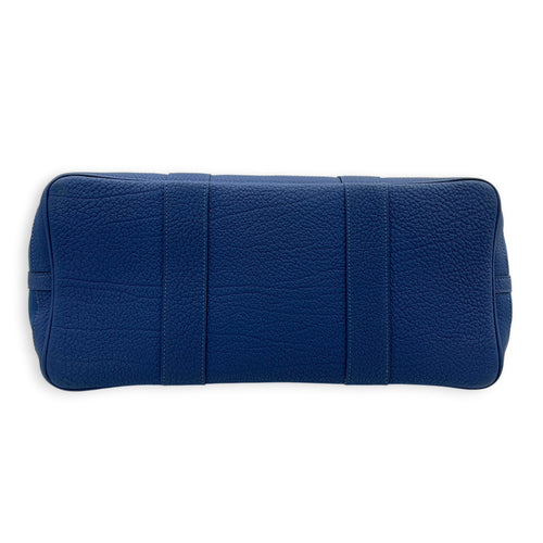 Garden Party 36 Blue Brighton Top Handle Bag in Canvas, Palladium hardware