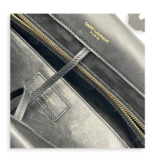 Jamie 4.3 Black Shoulder Bag in Lambskin, Gold hardware