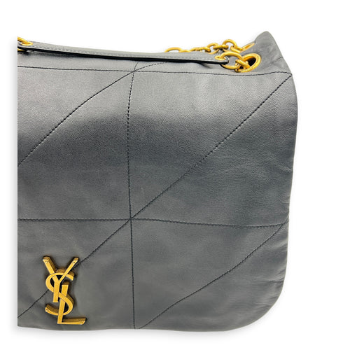 Jamie 4.3 Black Shoulder Bag in Lambskin, Gold hardware