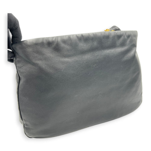 Jamie 4.3 Black Shoulder Bag in Lambskin, Gold hardware