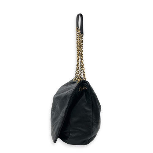 Jamie 4.3 Black Shoulder Bag in Lambskin, Gold hardware