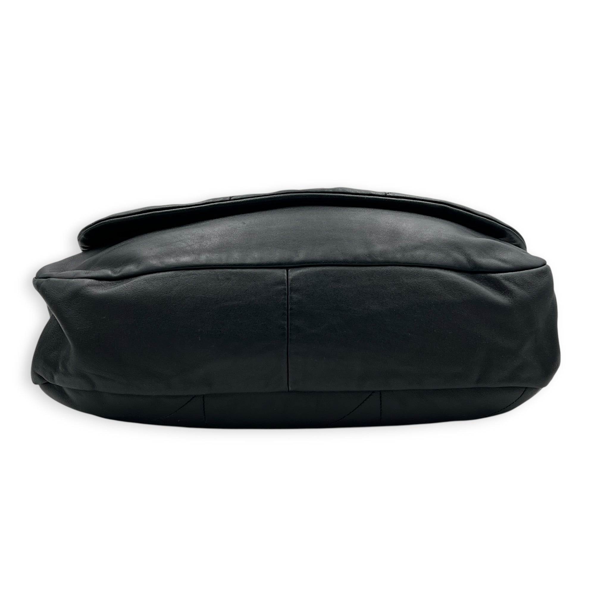 Jamie 4.3 Black Shoulder Bag in Lambskin, Gold hardware