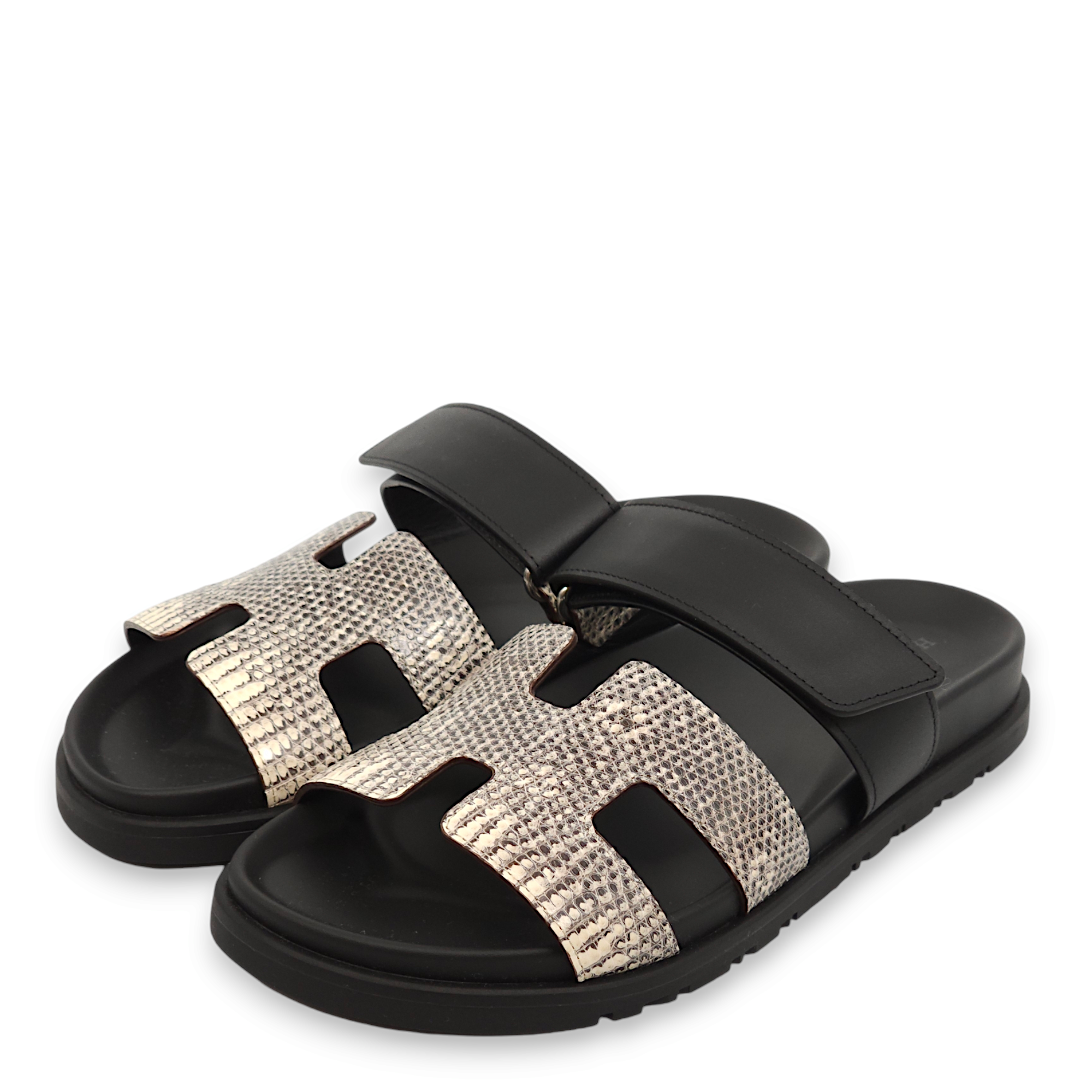 Chypre 37 Ombre Sandals in Lizard