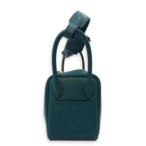 Lindy Mini Vert Bosphore in Swift Gold hardware