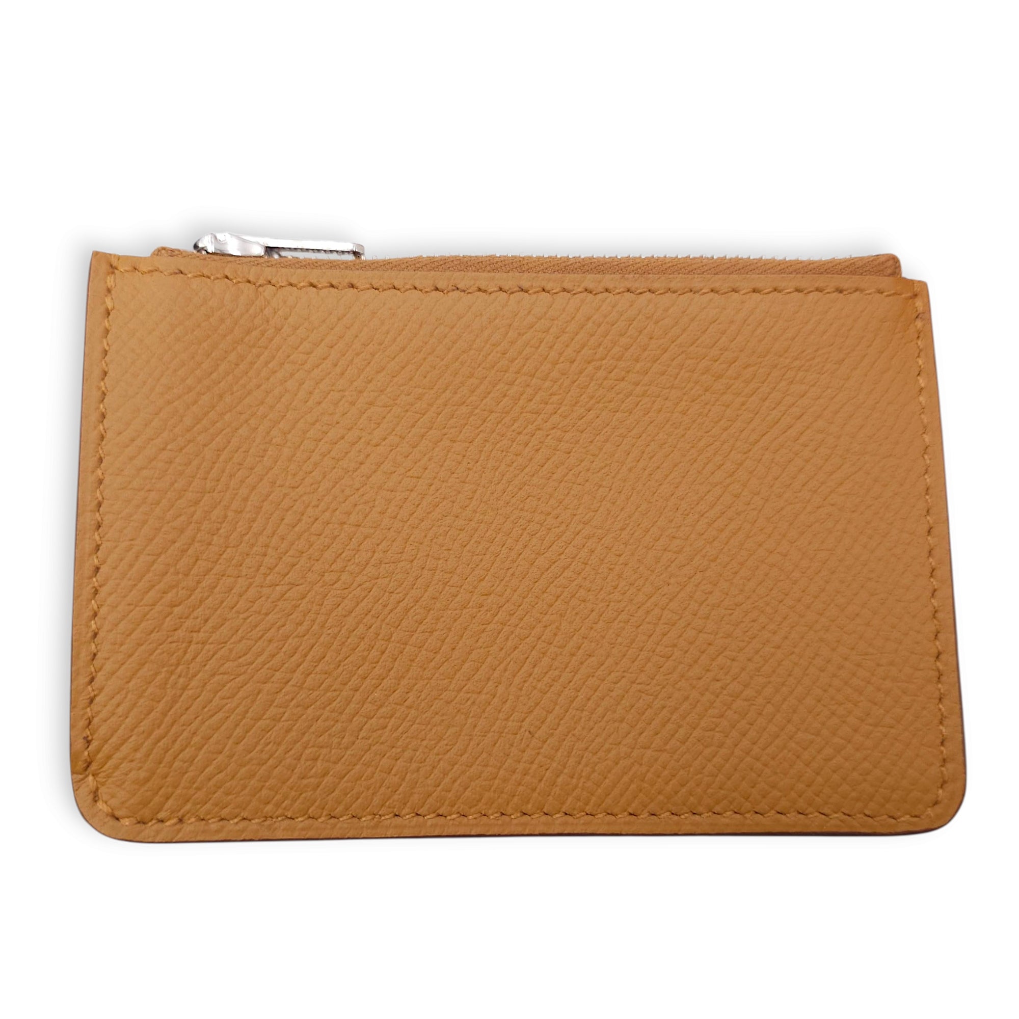 Constance Slim Sesame Wallet in Epsom, Palladium hardware