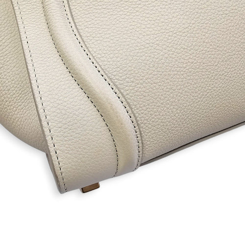 Micro Beige Luggage Bag in Calfskin Gold hardware CL2508-15194 10
