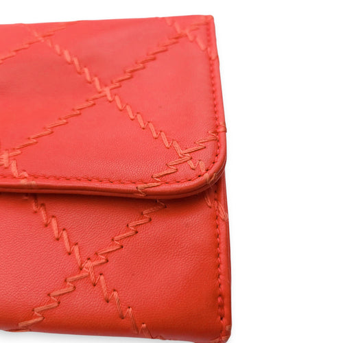 Ultimate Stitch  Others Orange Wallet on Chain in Lambskin Silver hardware SL2509-15541 11