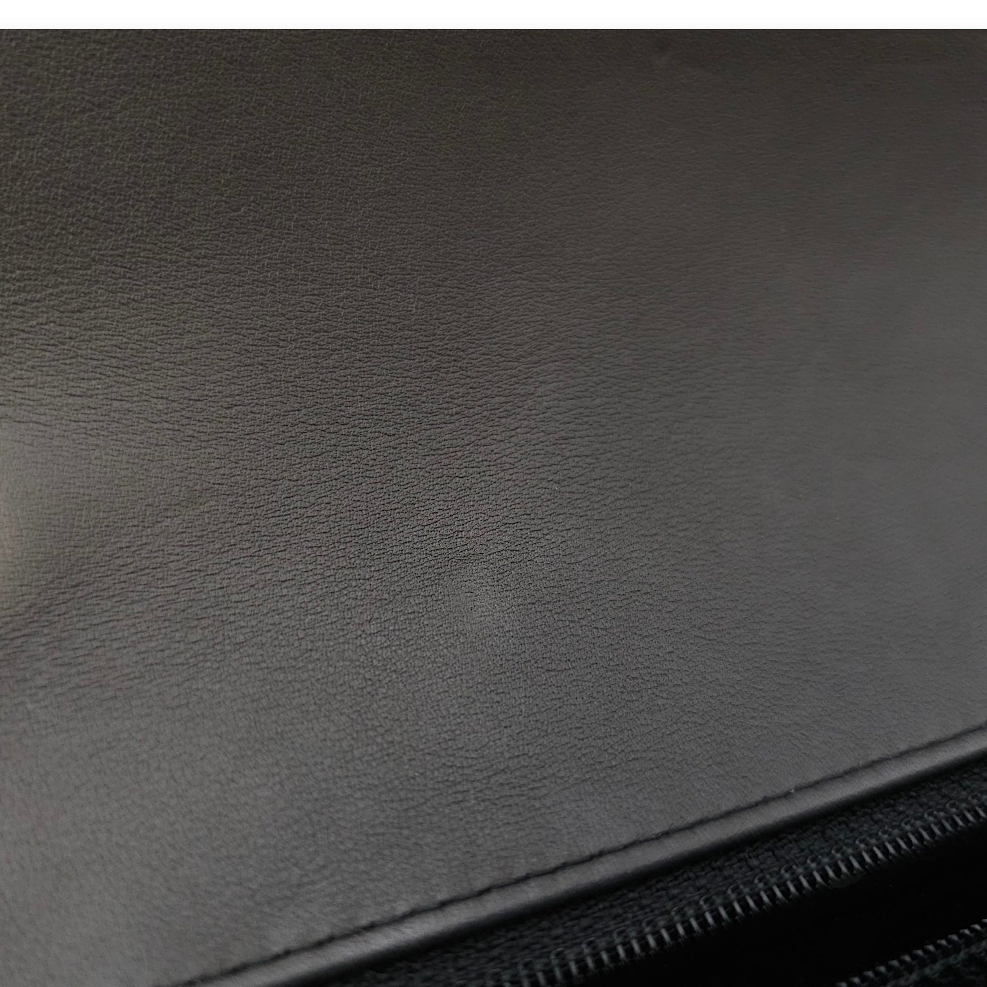 Chevron Rectangular Classic Mini Black Flap Bag in Patent Leather, So Black hardware