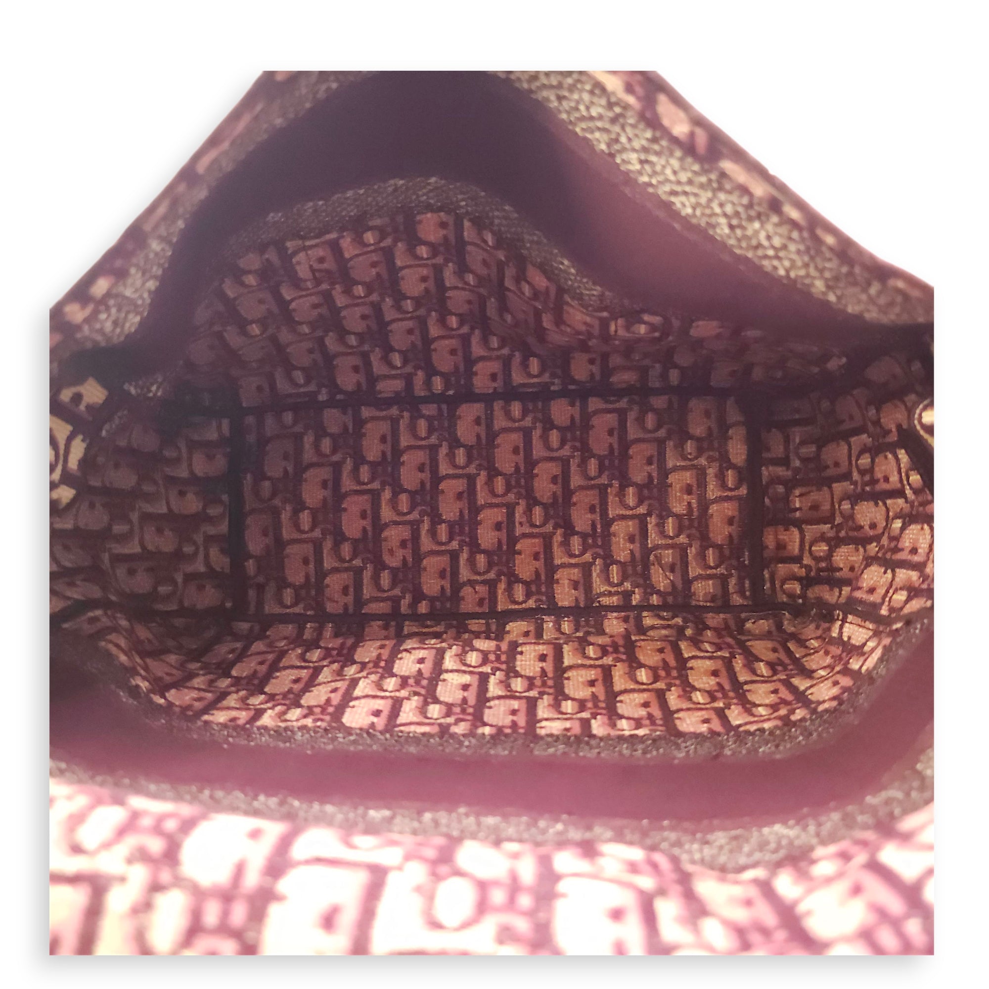 Messenger Red Oblique Crossbody Bag in Canvas, Silver hardware