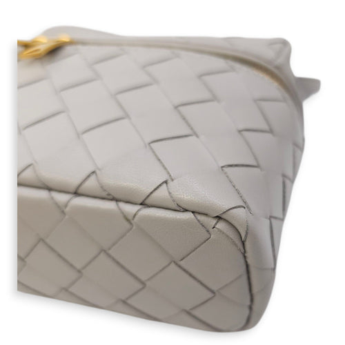 Bang Light Grey Vanity Case in Calfskin Gold hardware CL2510-16583 5