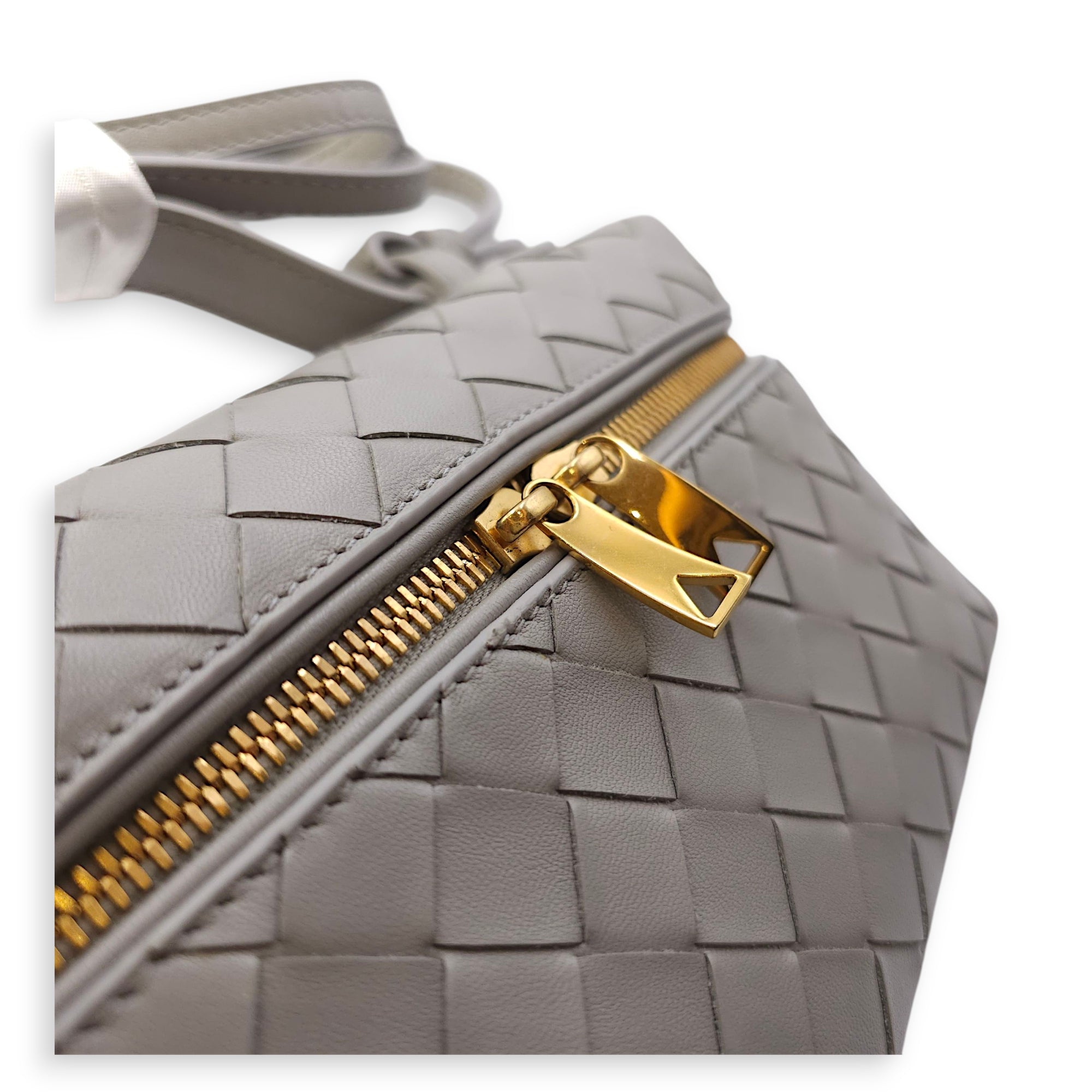 Bang Light Grey Vanity Case in Calfskin Gold hardware CL2510-16583 7