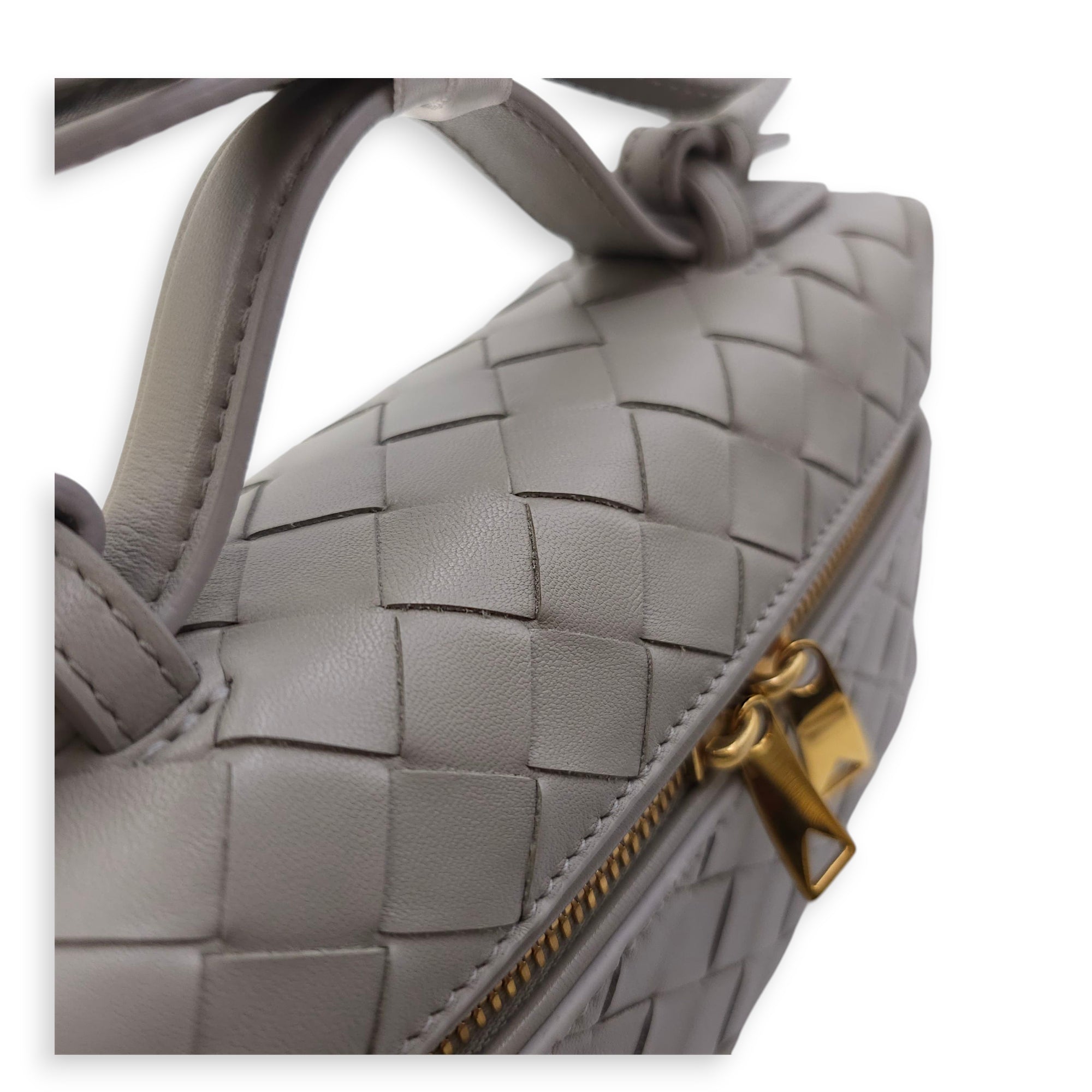 Bang Light Grey Vanity Case in Calfskin Gold hardware CL2510-16583 8