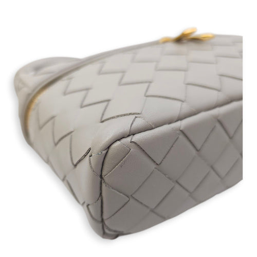 Bang Light Grey Vanity Case in Calfskin Gold hardware CL2510-16583 12