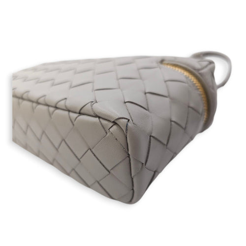 Bang Light Grey Vanity Case in Calfskin Gold hardware