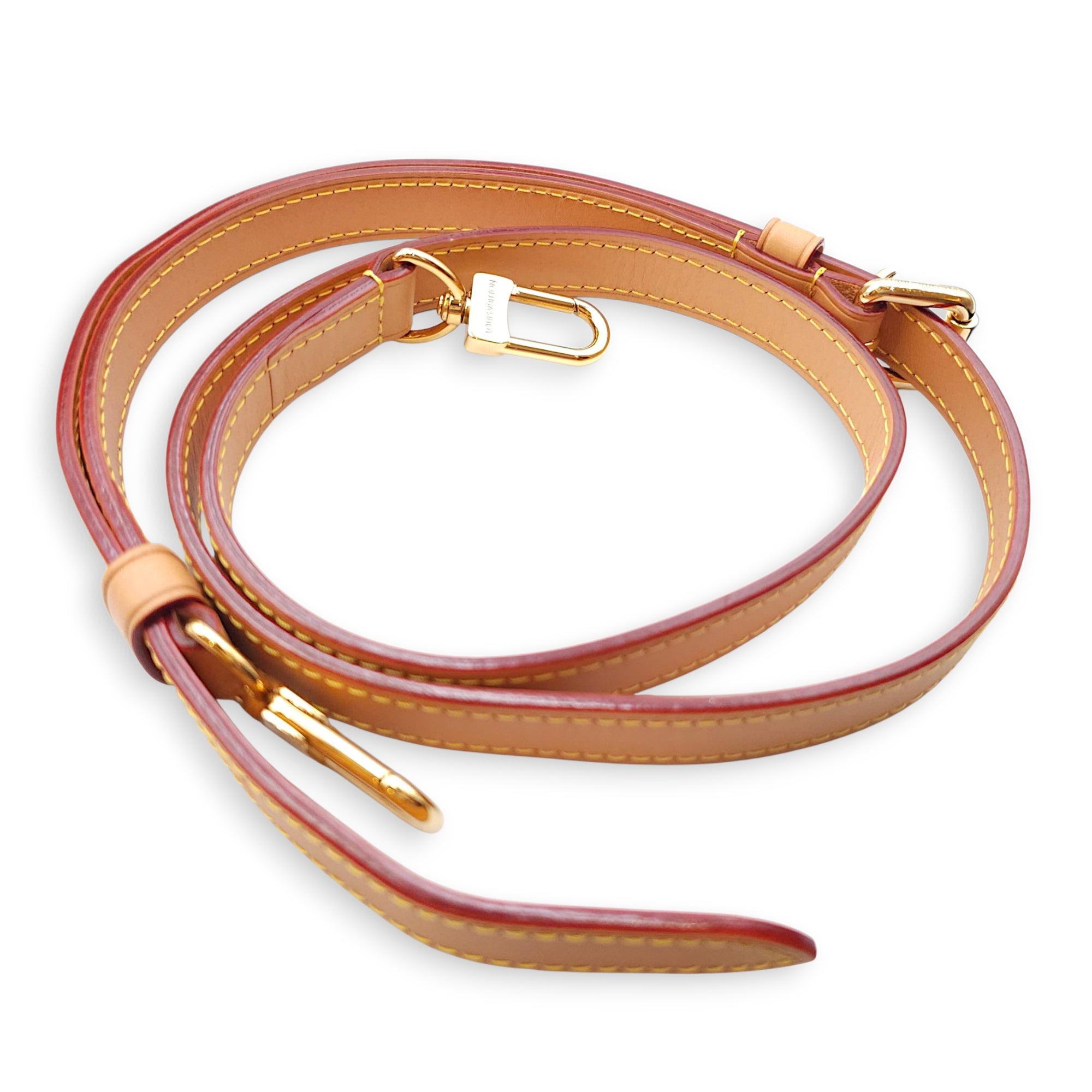 Speedy Bandouliere Monopanam 25cm Beige Shoulder Bag in Canvas, Gold hardware