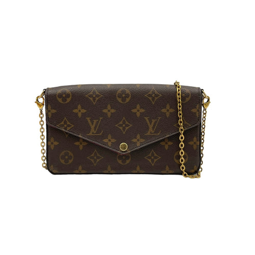 Felice Mini Brown in, Gold hardware