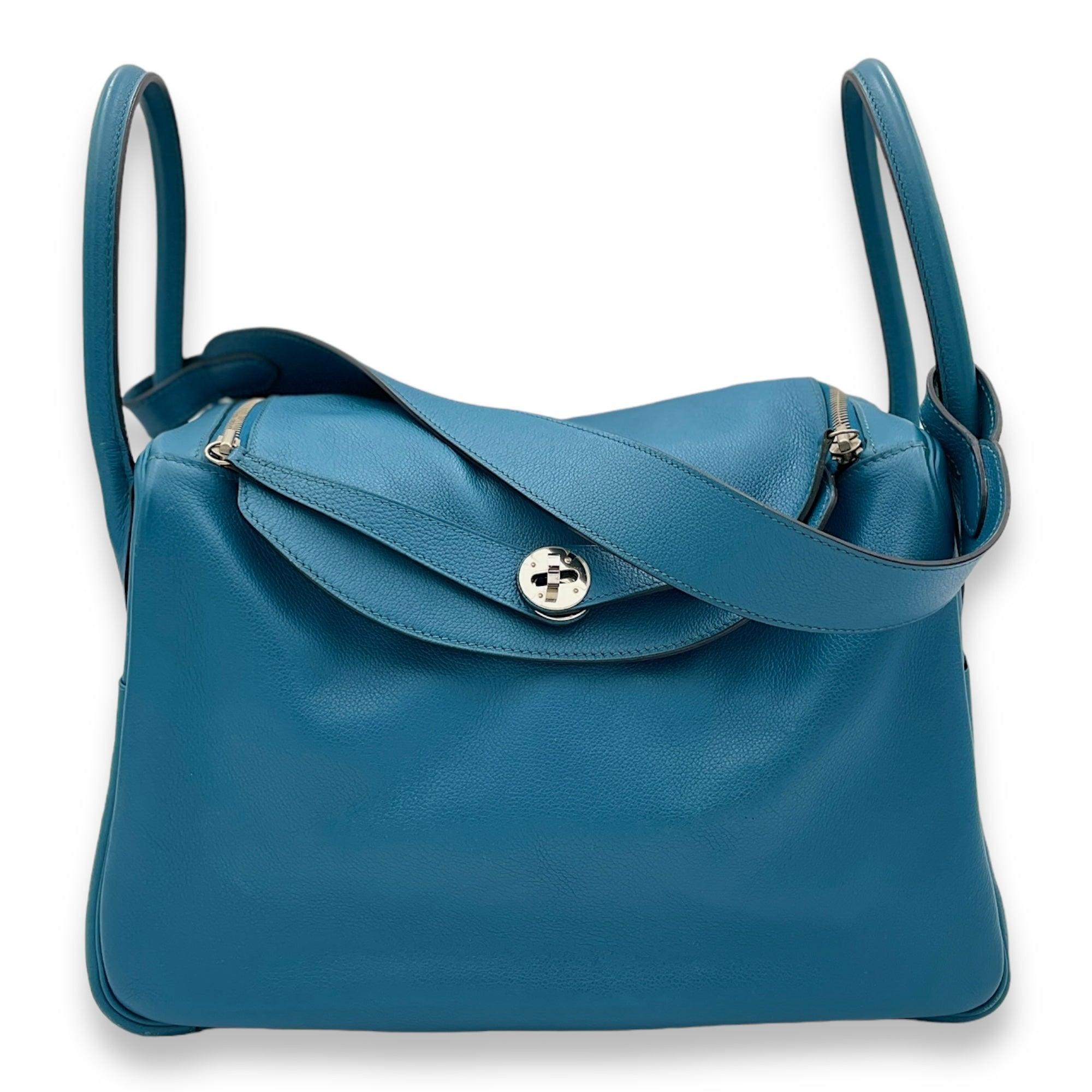HERMES プレート リズム　ブルー Hermes 