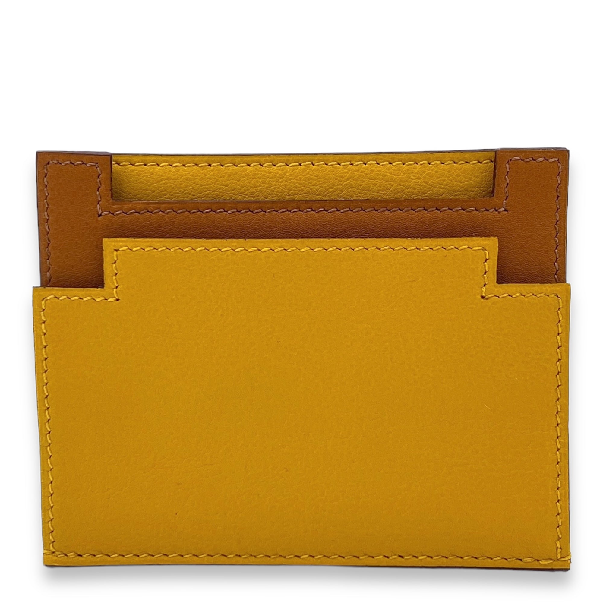 Rabat H Yellow in Box Calfskin