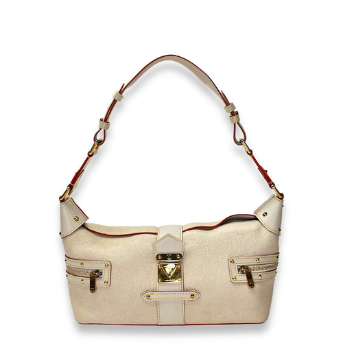 Suhali Top handle bag in Goat leather, Gold Hardware