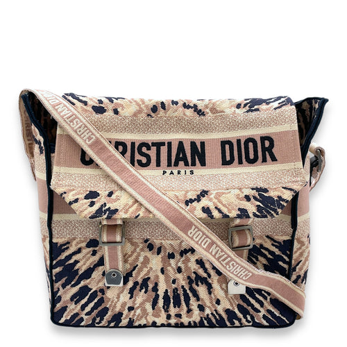 Diorcamp Medium Crossbody bag in Canvas, Gold Hardware