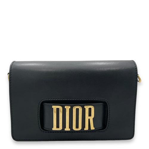 J'adior Crossbody bag in Calfskin, Gold Hardware