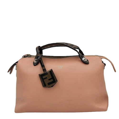 By The Way Medium Pink Top Handle Bag, Silver hardware