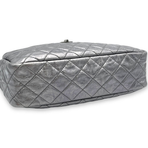 2.55 Crossbody Bag Silver in Calfskin, Silver hardware