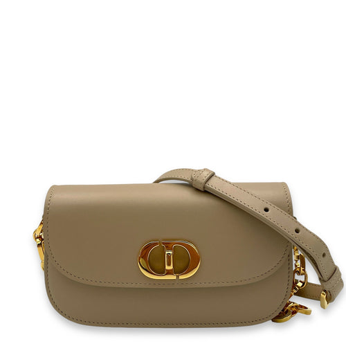 30 Montaigne Avenue Small Crossbody bag in Calfskin, Gold Hardware