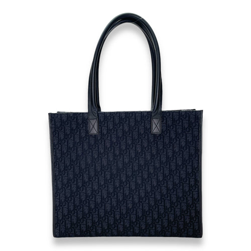 Safari  Tote Bag Black in Jacquard, Silver