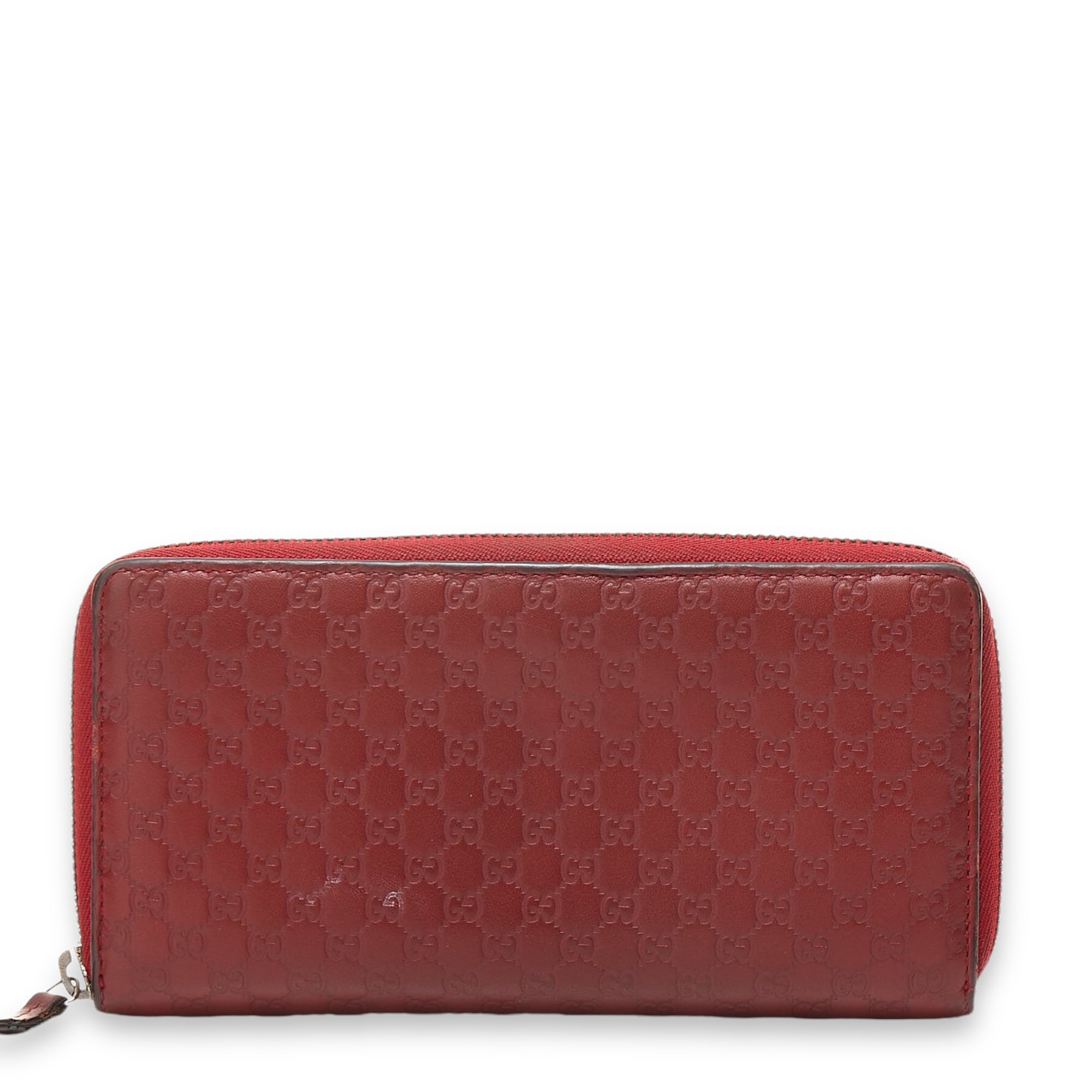 Flap Long Wallet in Guccissima leather, Silver Hardware