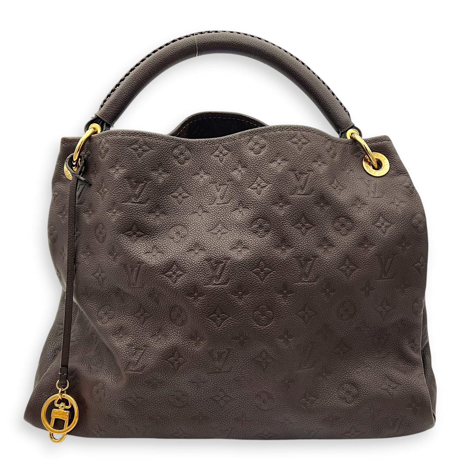 Louis Vuitton Artsy Shoulder Bag Brown in Monogram Empreinte Leather, Gold hardware_1