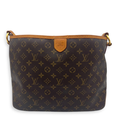 Louis Vuitton Delightful Shoulder Bag Brown in Monogram Coated Canvas, Gold hardware_1