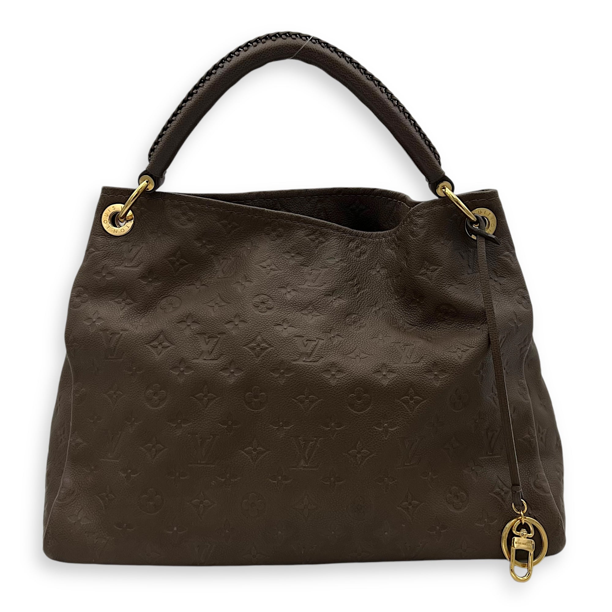 Louis Vuitton Artsy Tote Bag Brown in Empreinte Leather, Gold hardware_1