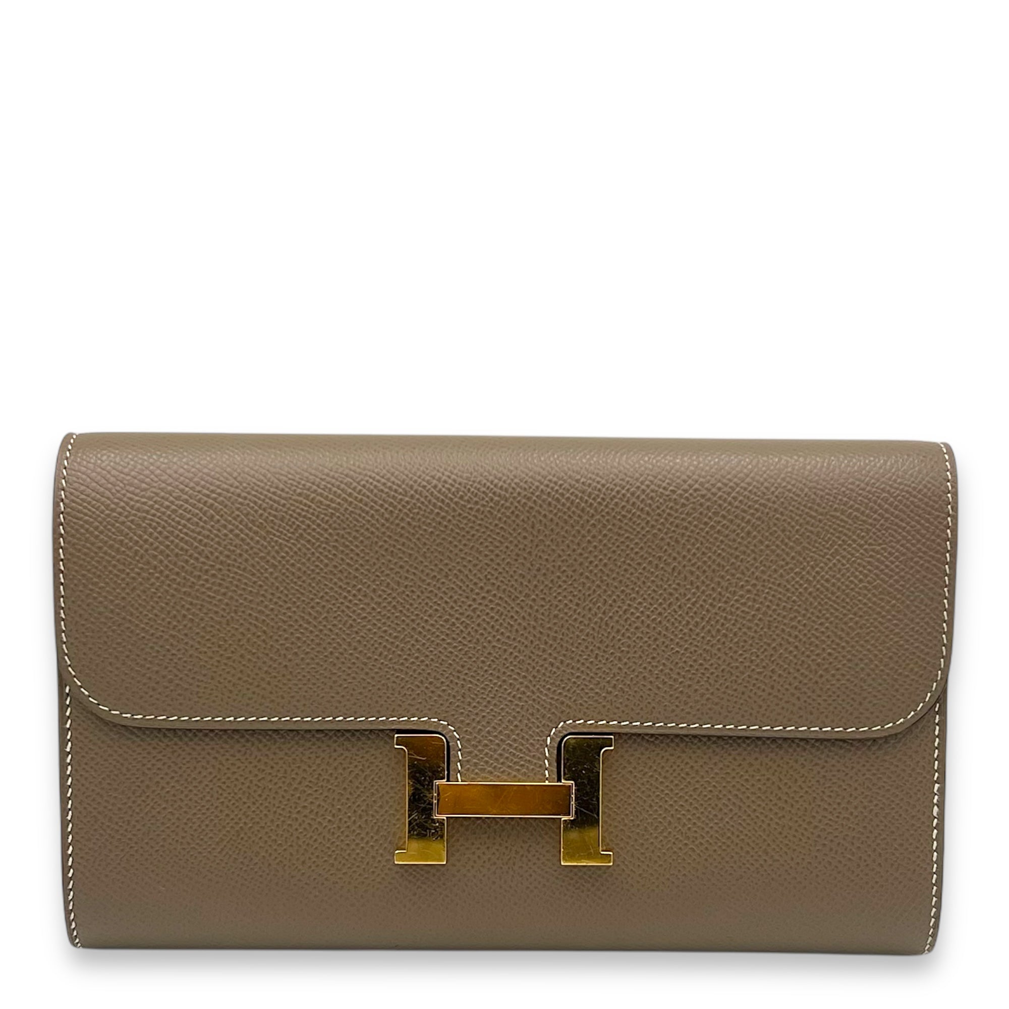 Hermès Constance On The Go Etoupe in Epsom, Gold hardware_1