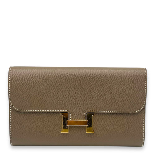 Hermès Constance On The Go Etoupe in Epsom, Gold hardware_1