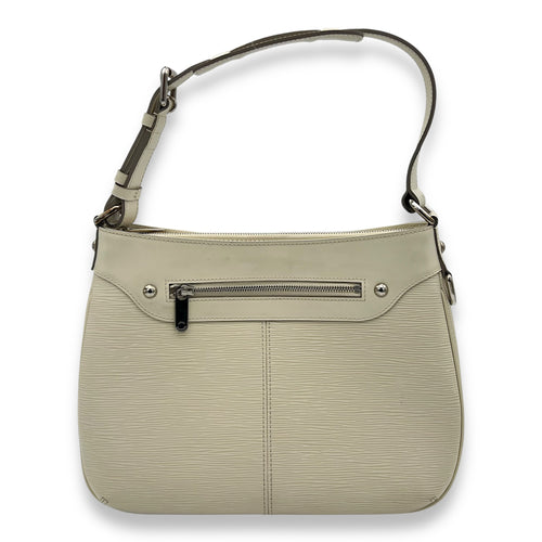 Louis Vuitton Turenne Shoulder Bag White in Epi Leather, Silver hardware_1