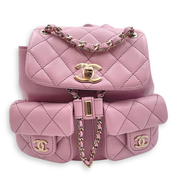 chanel pink mini backpack Duma in Caviar leather, Light Gold hardware Singapore Bellroy All Conditions Phone Package:Scale + Lip Gripper One Piece gift
