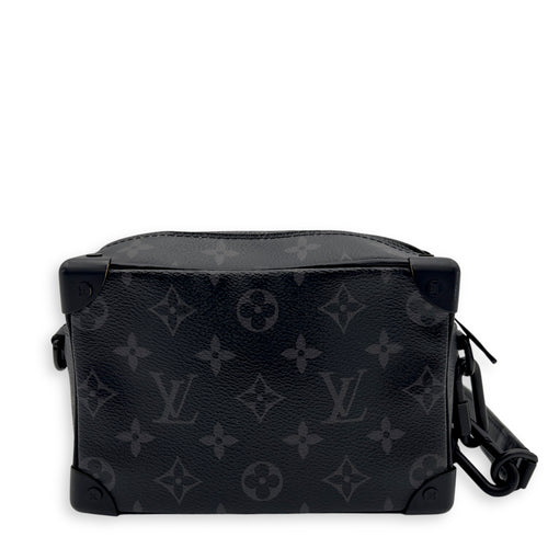 Louis Vuitton Trunk Crossbody Bag Black in Monogram Coated Canvas, Lacquered Metal hardware_1