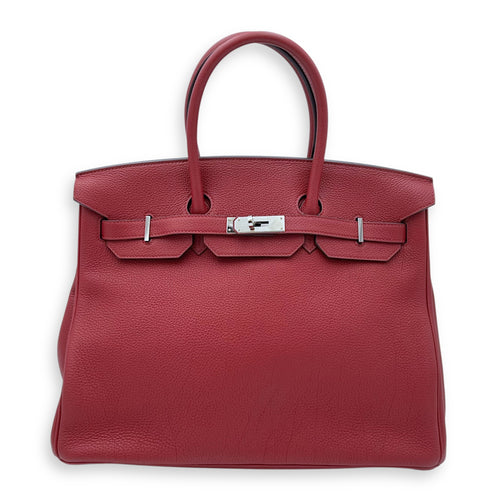 Hermès Birkin Rouge Grenat in Togo, Palladium hardware_1