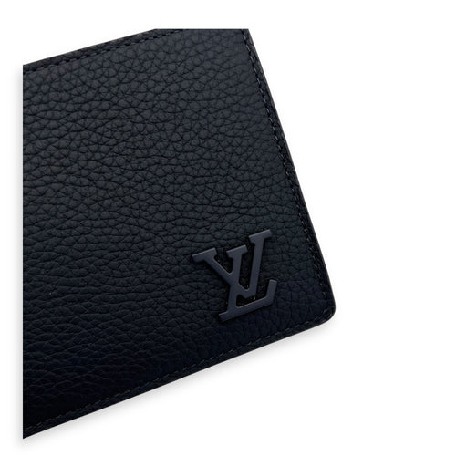 Louis Vuitton Marco Navy Wallet in Taiga Leather_9