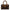 Celine Vintage Macadam Boston Top Handle Bag Brown in Coated Canvas, Gold hardware_1