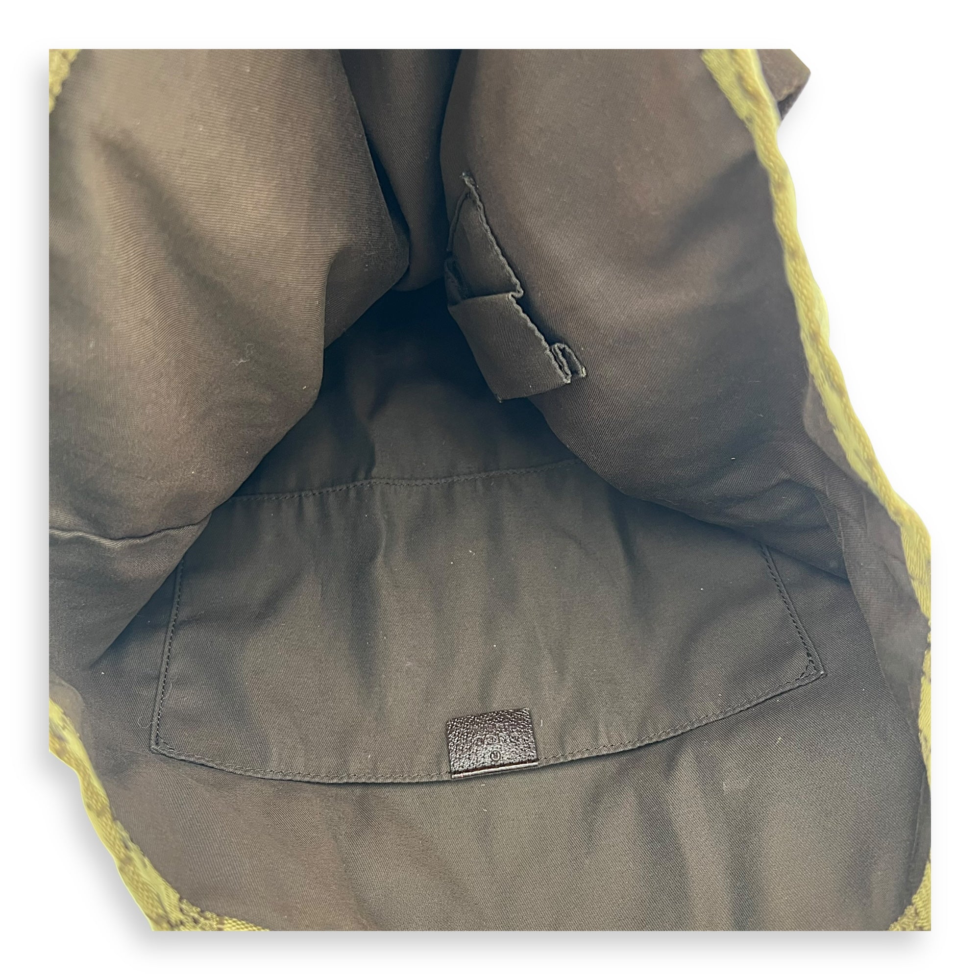 Gucci GG Top Handle Bag Brown in Canvas_6