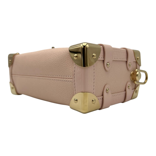 Louis Vuitton Side Trunk PM Pink Crossbody Bag in Calfskin, Silver hardware_9